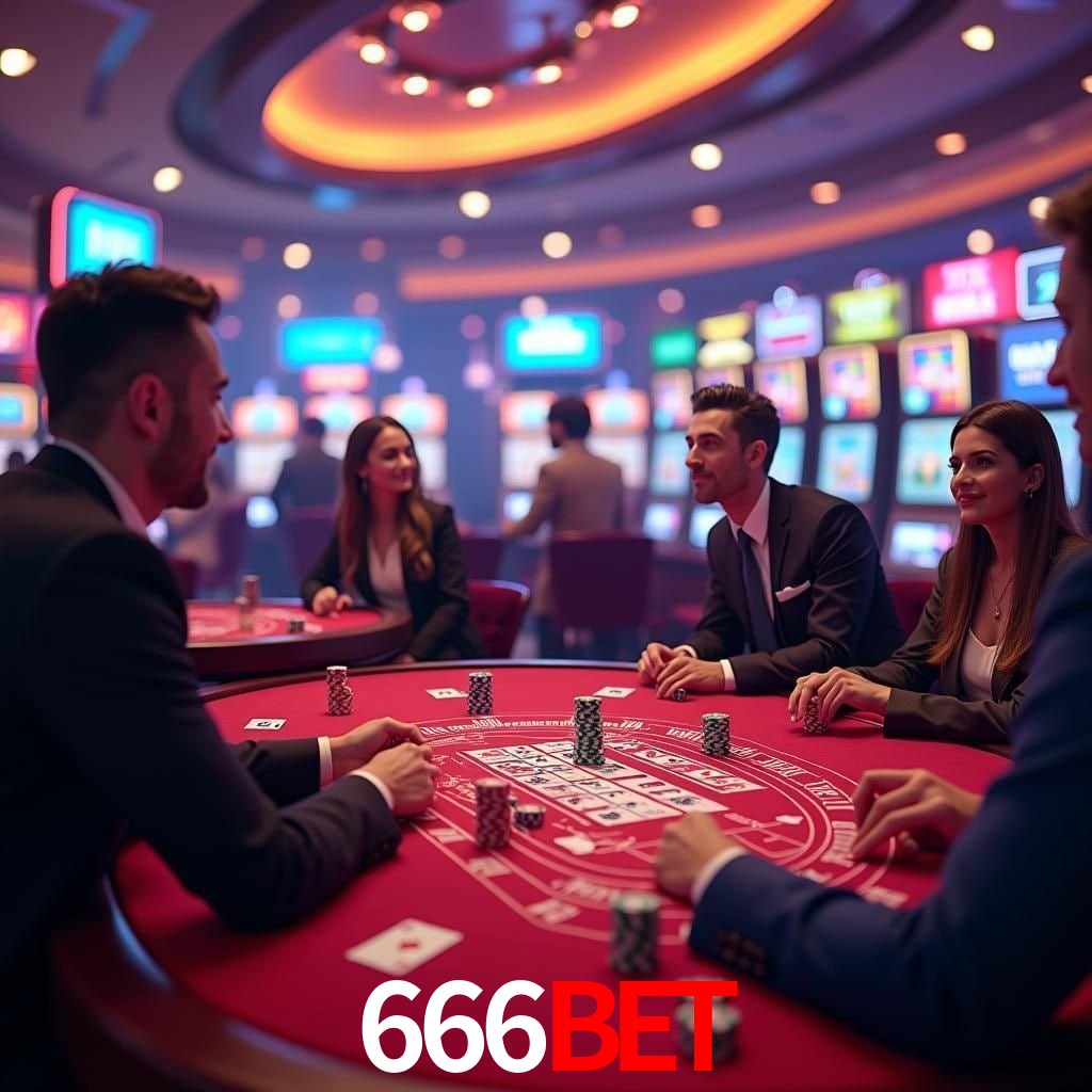 Mesa de Blackjack 666bet